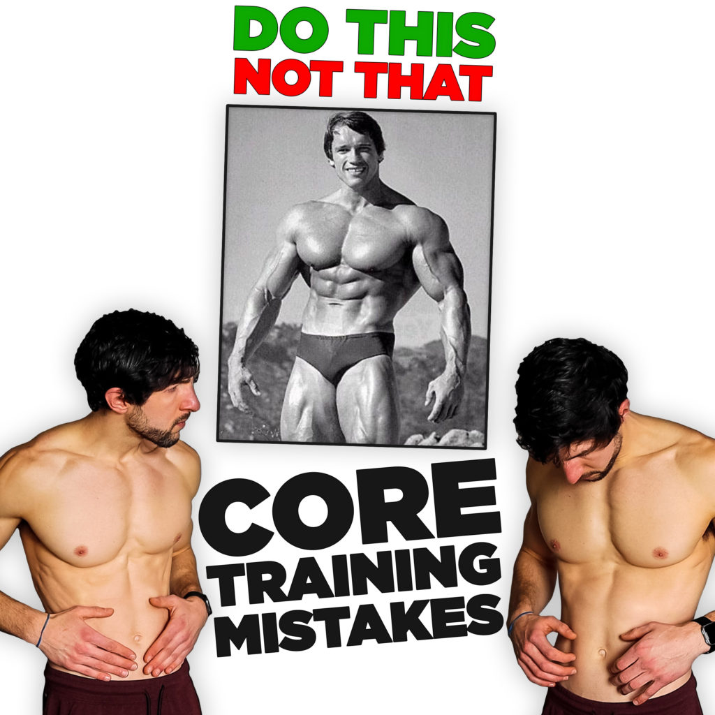 Core training mistakes - how to get a six pack the right way (while avoiding back pain)