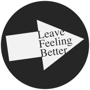 Leave Feeling Better Podcast Logo